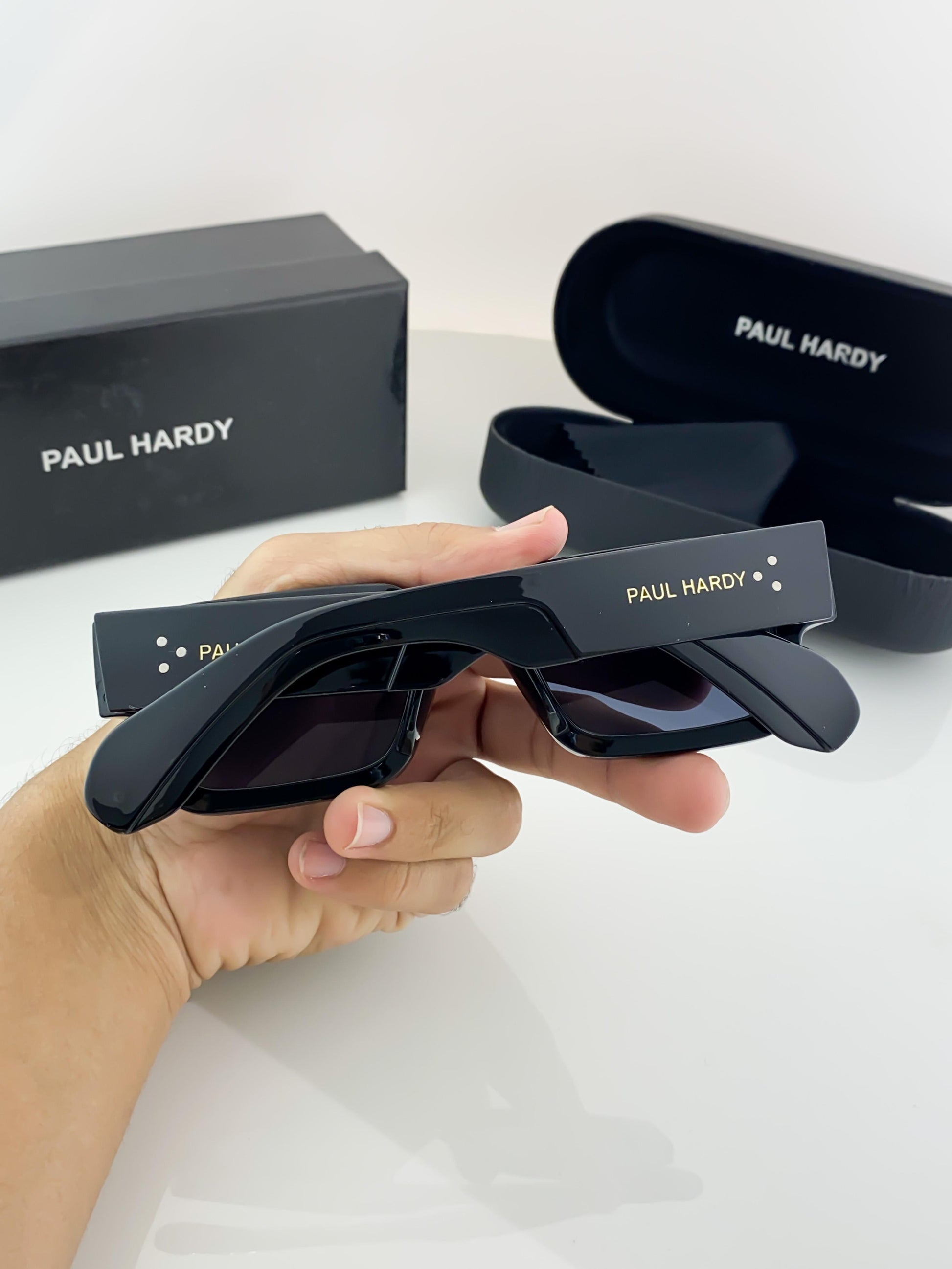 Paul hardy sunglasses with original box and kit