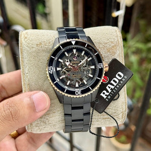 RADO CAPTAIN COOK SKELETON (black)
