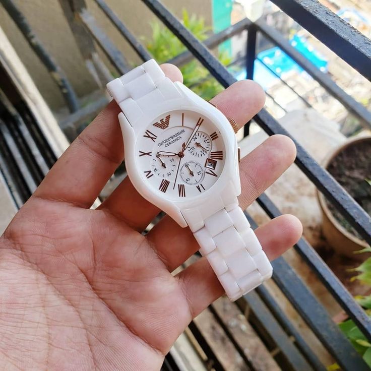 EMPORIO armani chronograph (Ceramic watch)