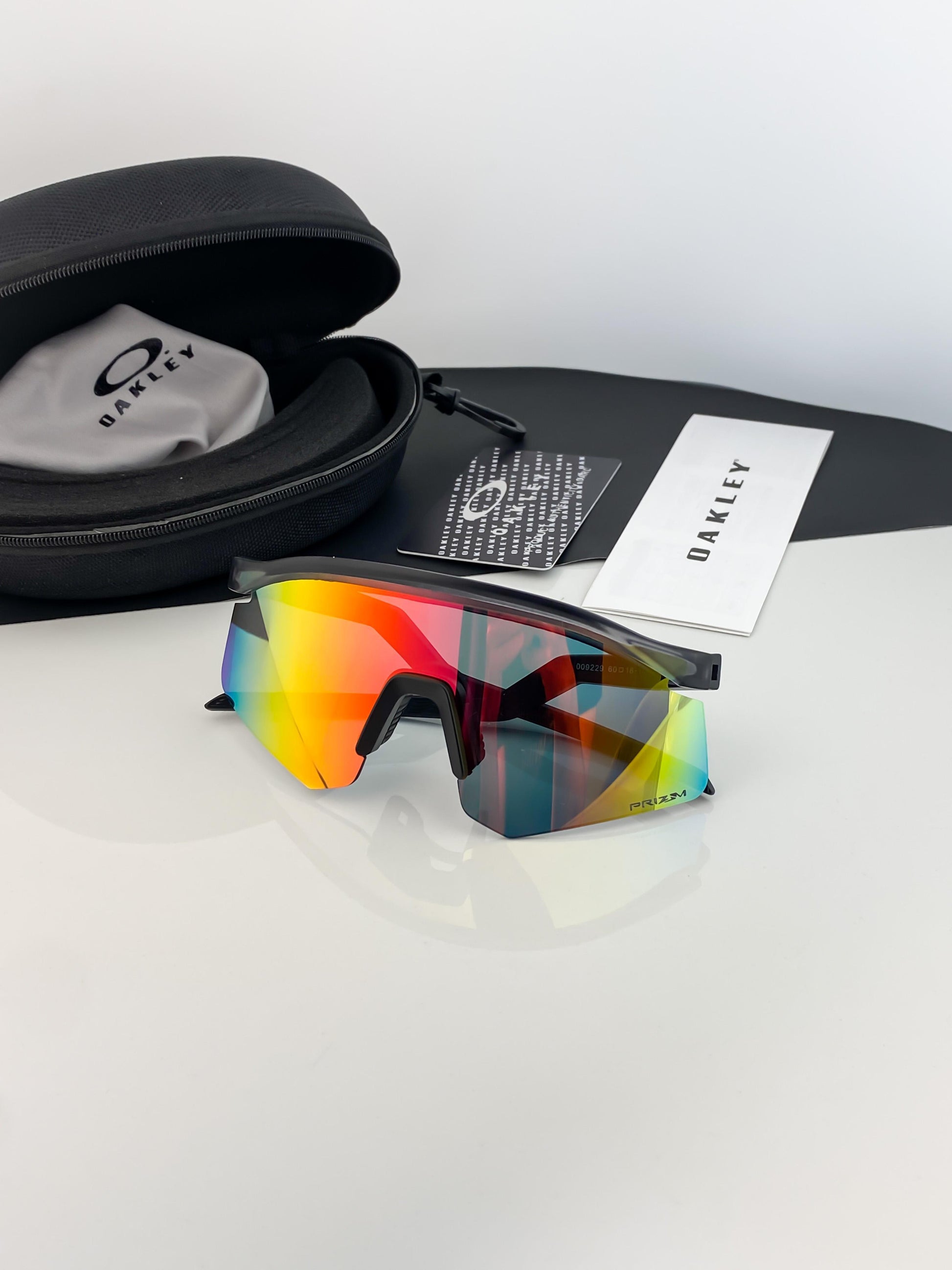 Oakley multicolour sunglasses with original box and kit