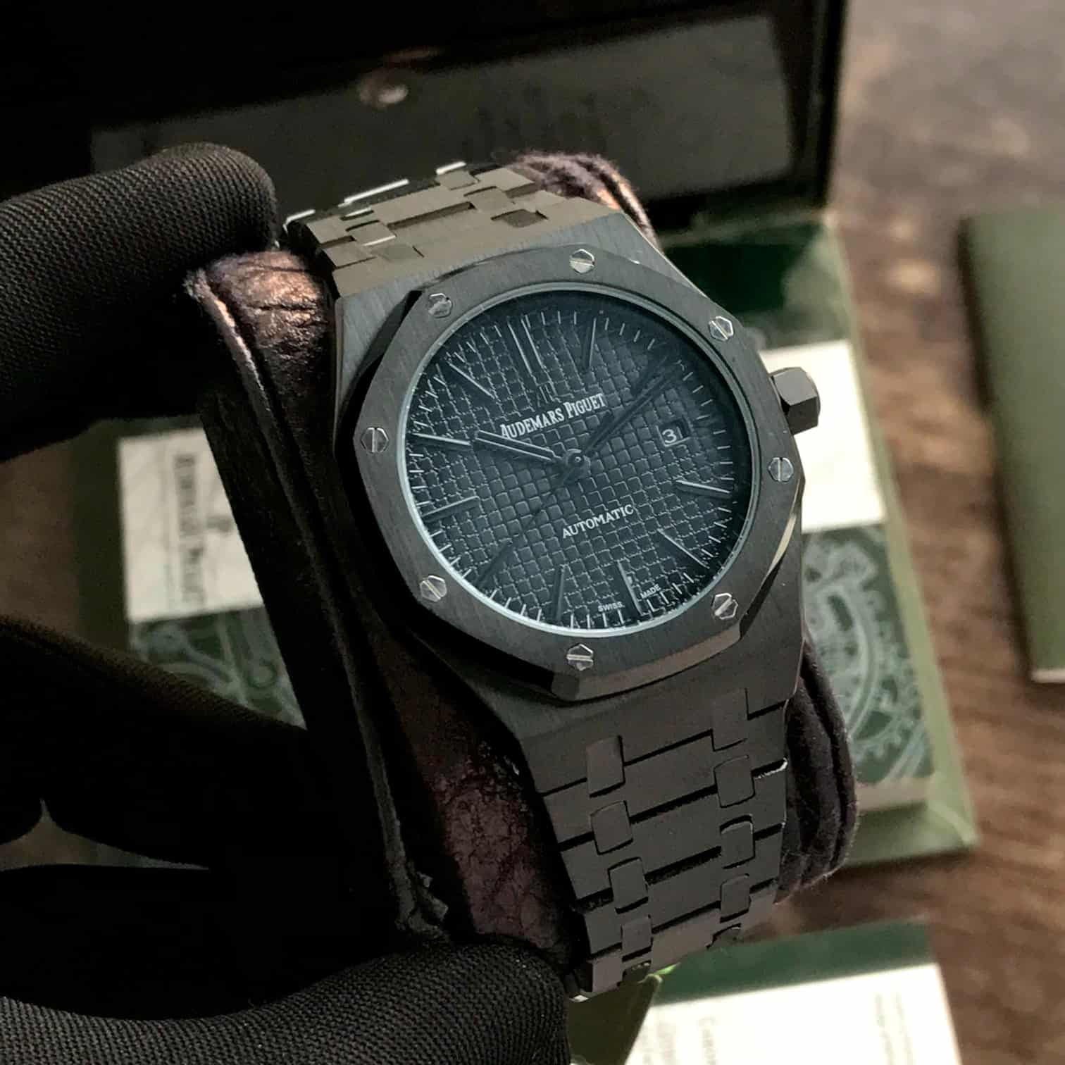 Audemars Piguet Royal Oak Full Black JAPAN 1ST (BATTERY MODEL)
