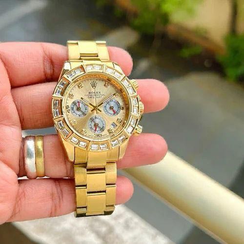 ROLEX RAINBOW Daytona Chosmograph (full Gold)