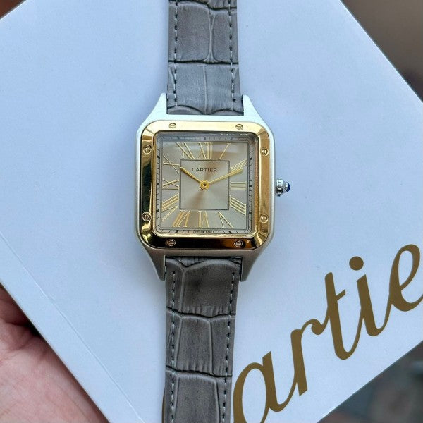CARTIER DUMONT GREY SILVER GOLD