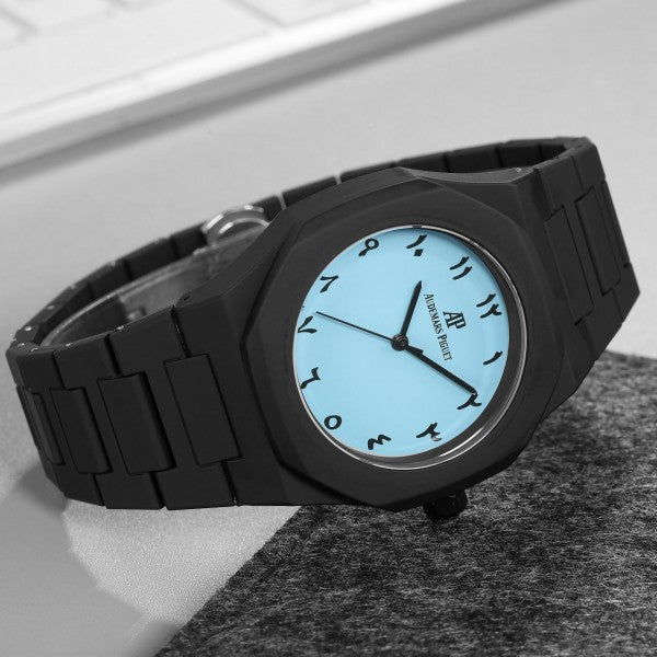 AUDEMARS PIGUET FIBER LIGHT BLUE BLACK