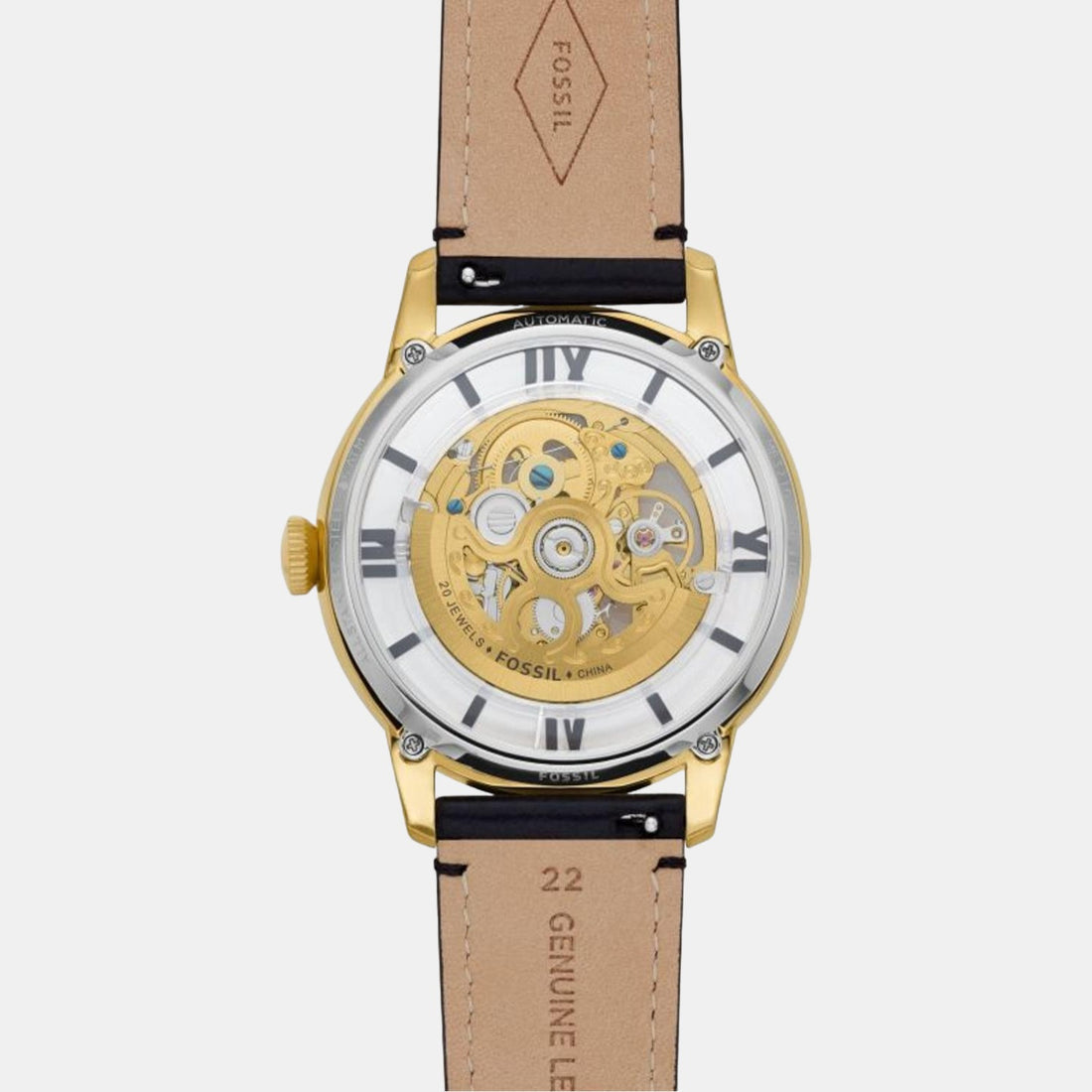 FOSSIL TOWNSMAN Skeleton GOLD BLACK