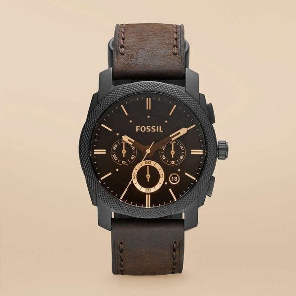 FOSSIL FS4656 Chronograph With Leather Belt