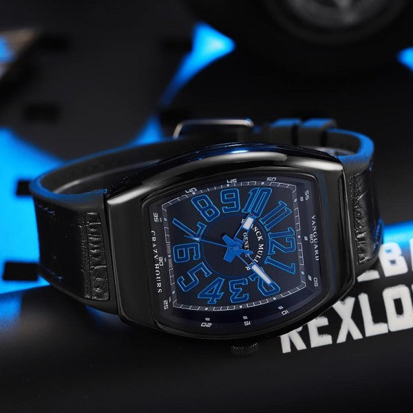 FRANCK MULLER BLACK BLUE