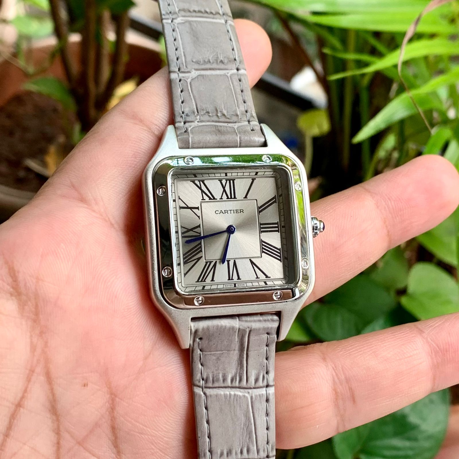CARTIER DUMONT GREY SILVER