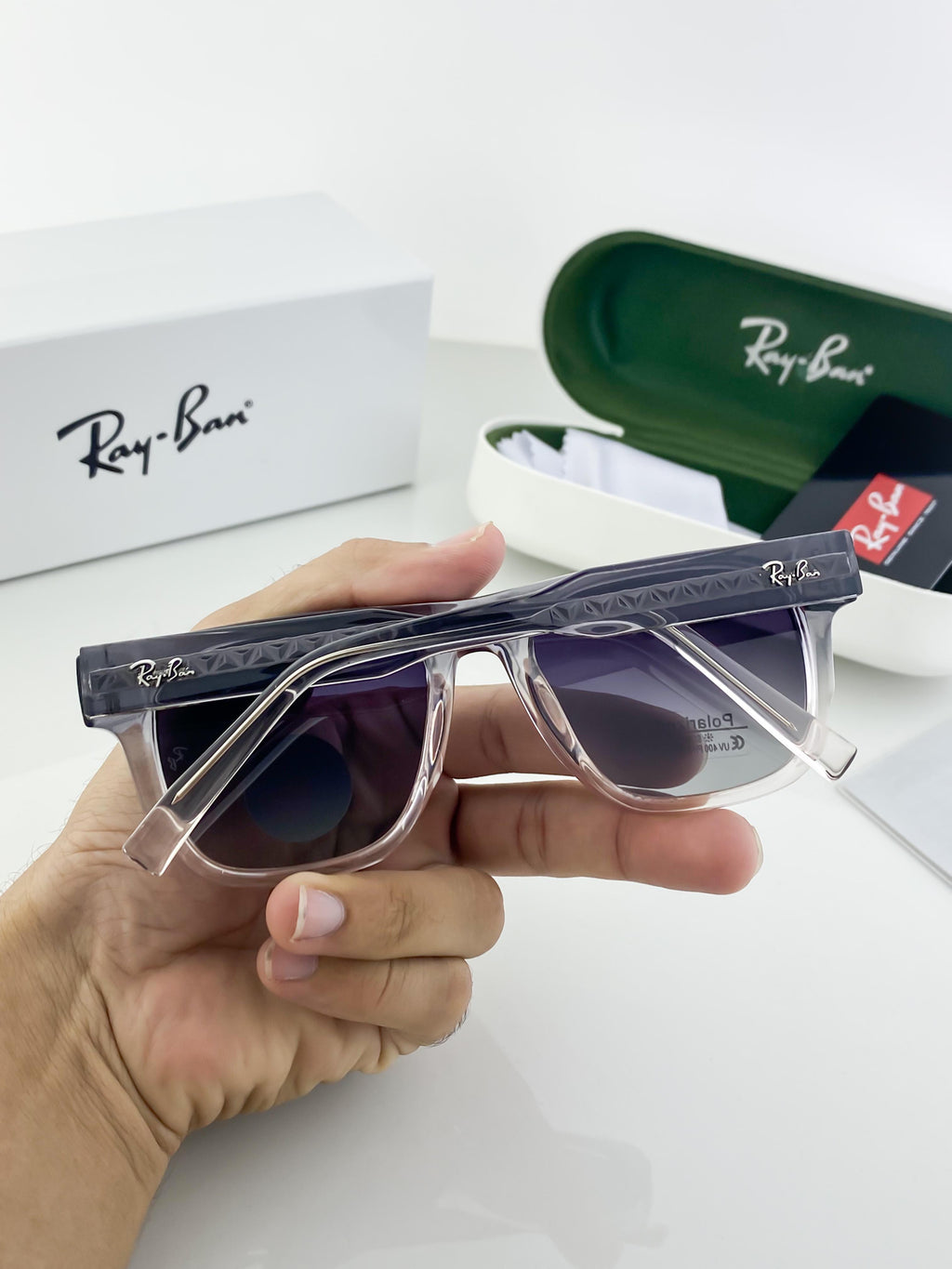 RayBan Sunglasses with original box and kit
