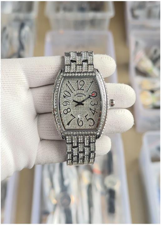 FRANCK MULLER SILVER DIAMOND