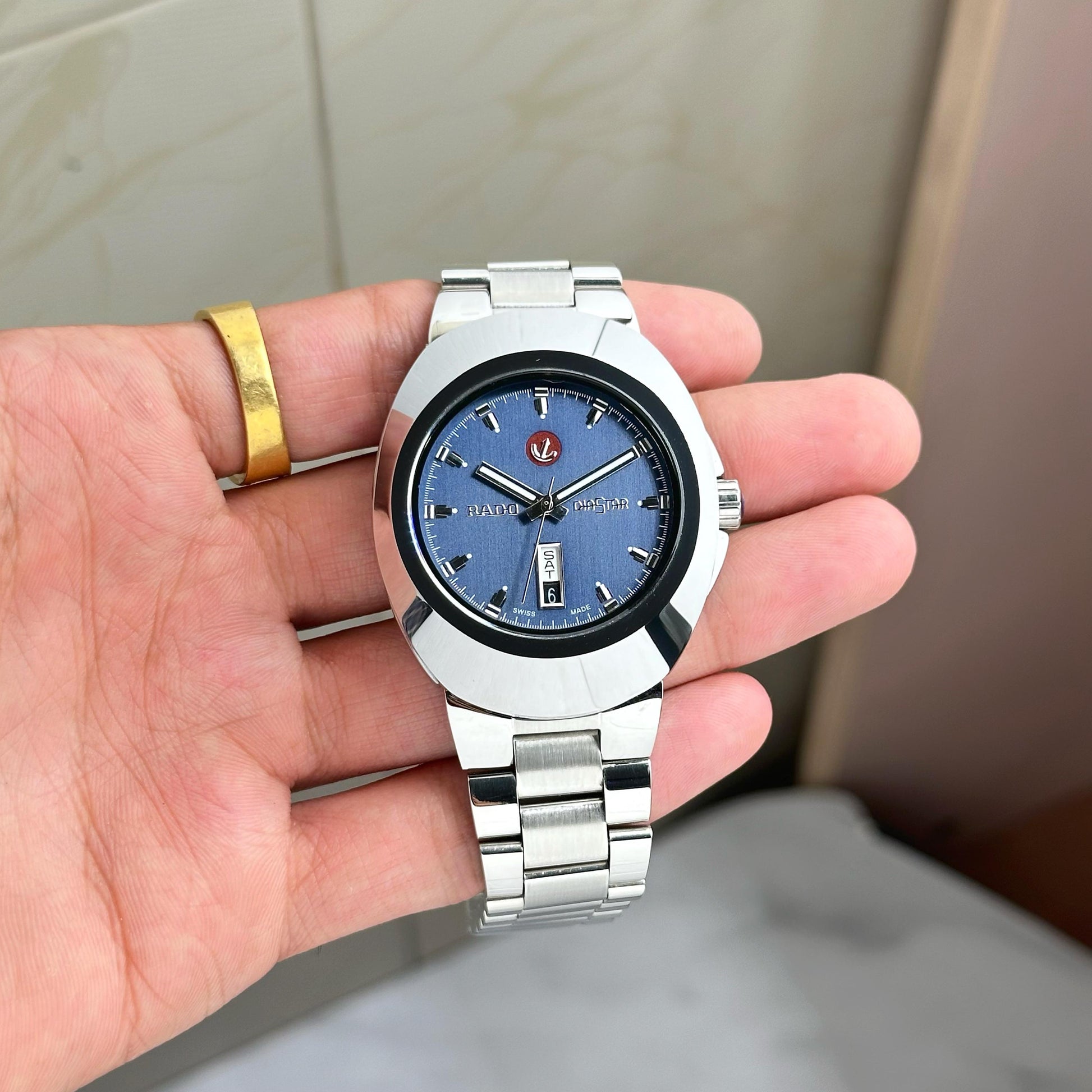 Rado jubilee silver blue (Automatic) 1st japan