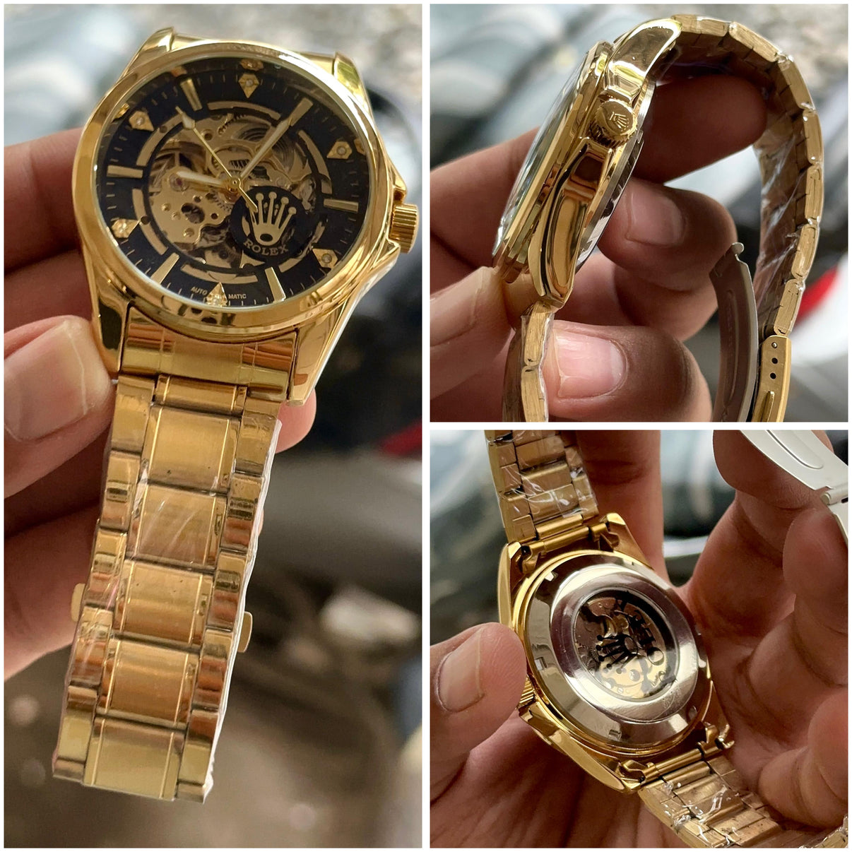 Rolex gold black (Automatic)