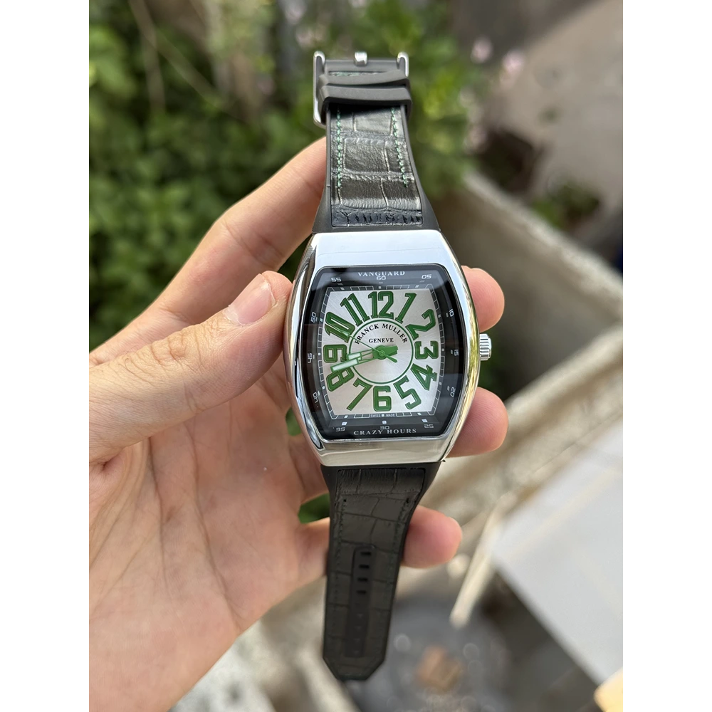 FRANCK MULLER SILVER BLACK