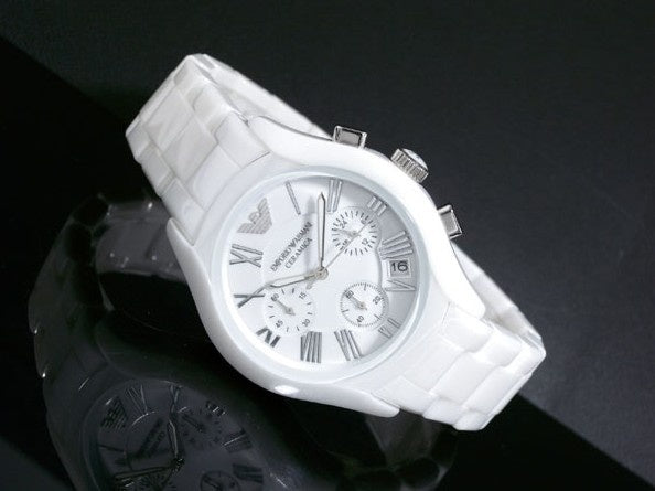 EMPORIO armani chronograph (Ceramic watch)