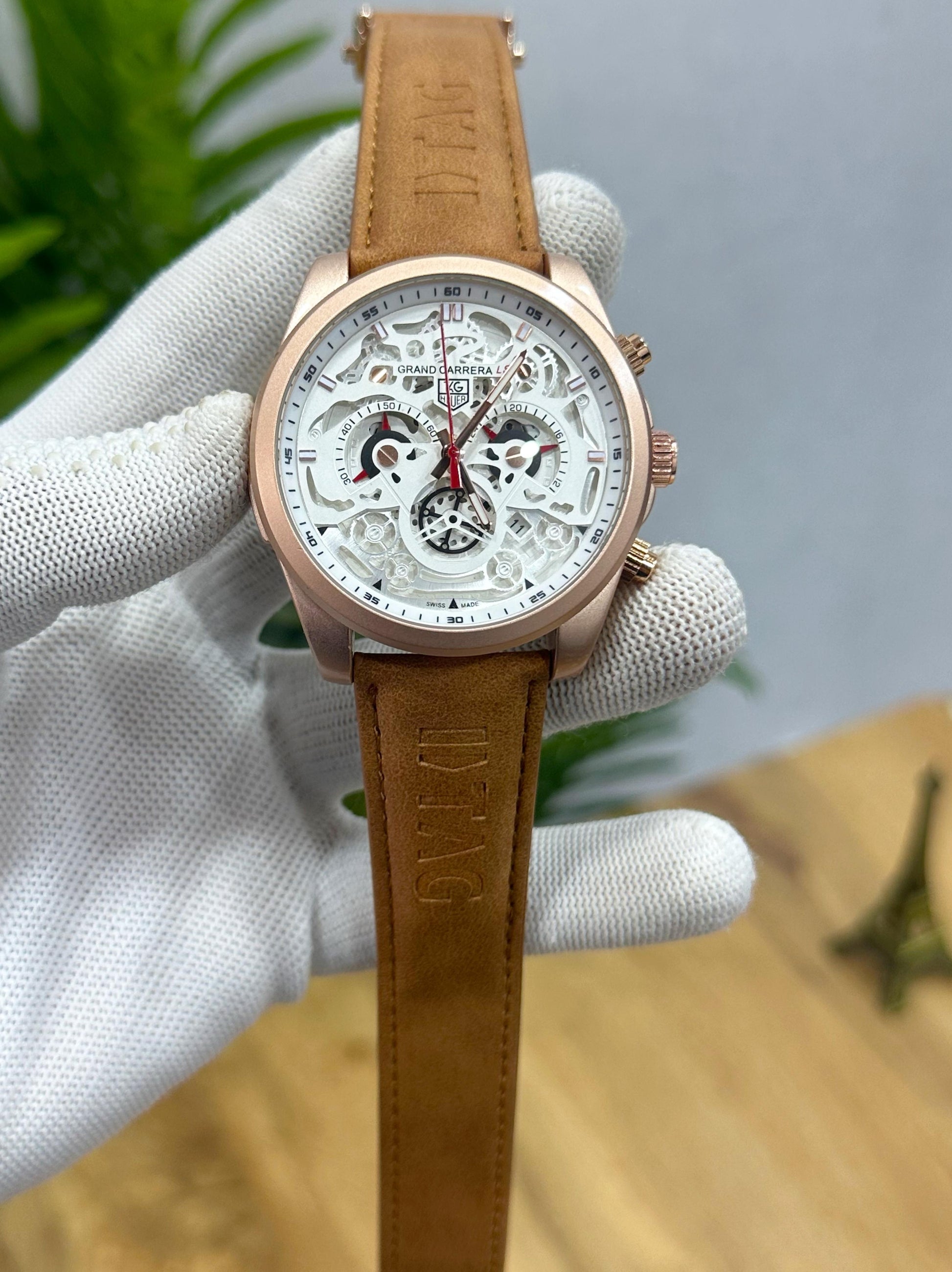 TAG HEUER Carrera CR7 With Leather Belt