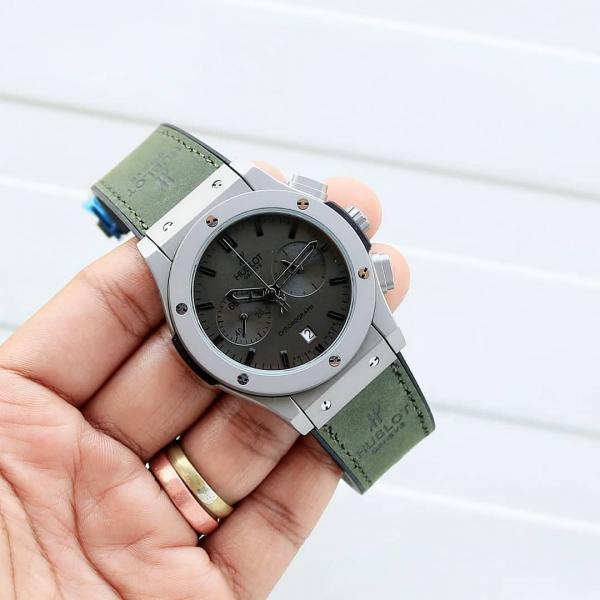Hublot big bang Classic (green silver)
