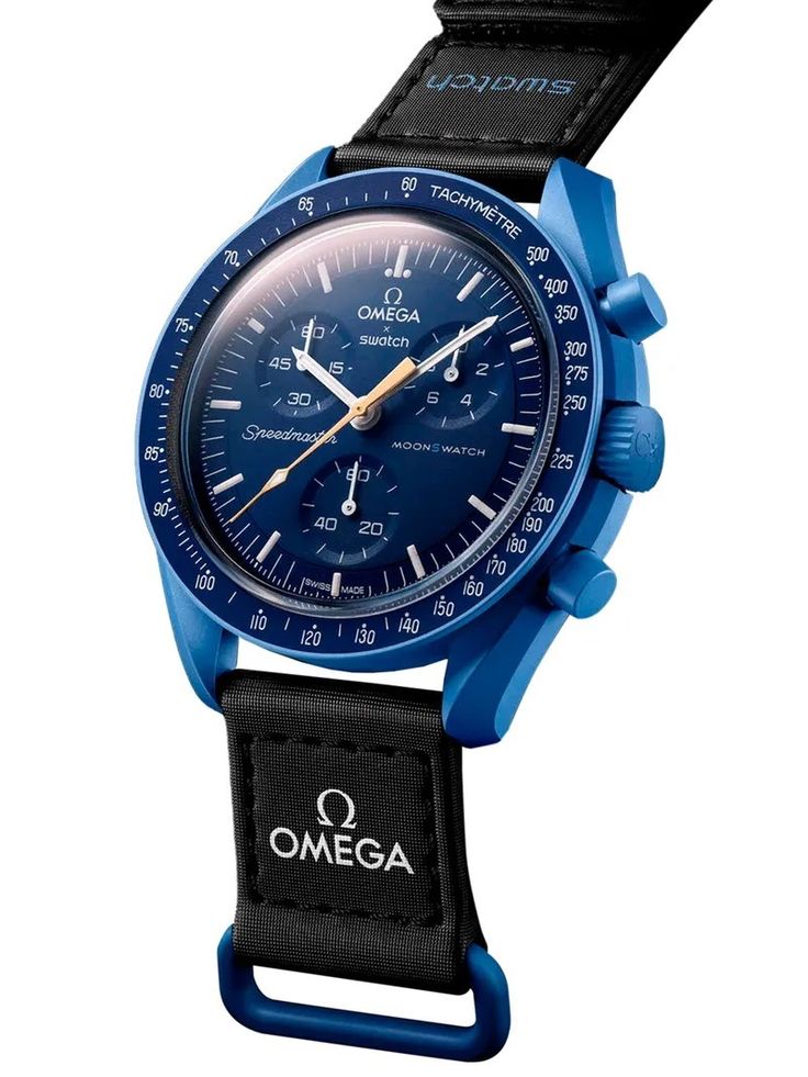 OMEGA X SWATCH MOONSWATCH Mission To Neptune Bioceramic Watch
