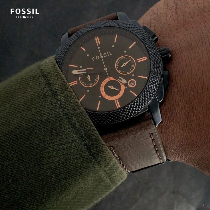 FOSSIL FS4656 Chronograph With Leather Belt