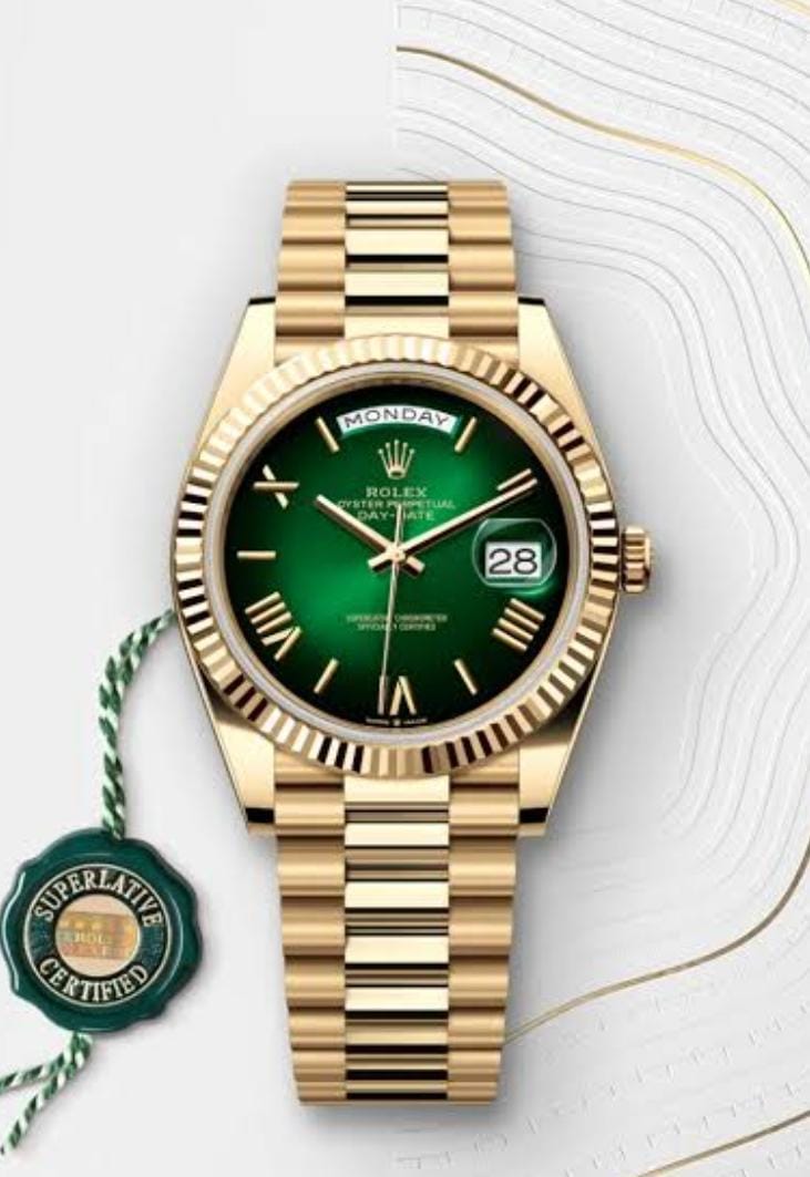 Rolex Day-Date Quartz (gold green)