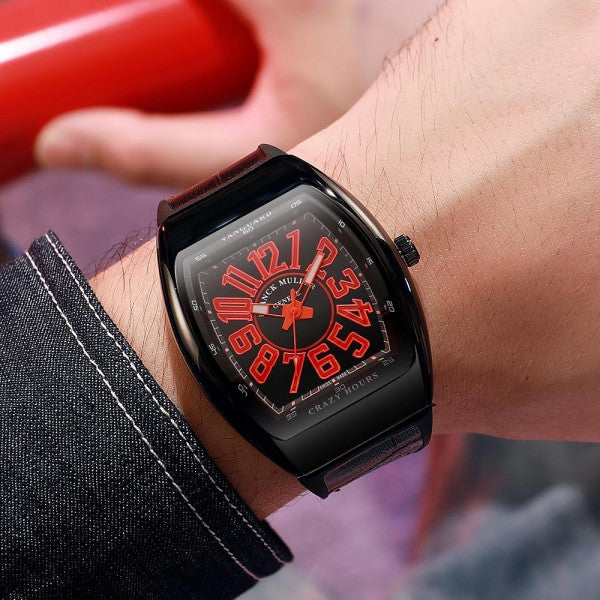 FRANCK MULLER RED BLACK