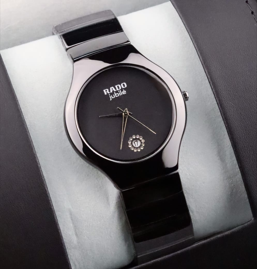 Rado jubilee ceramic watch (black)