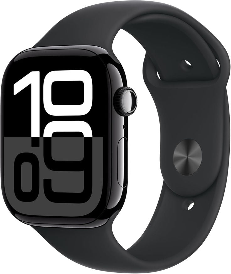 Apple watch series 10 black with apple logo(master copy)