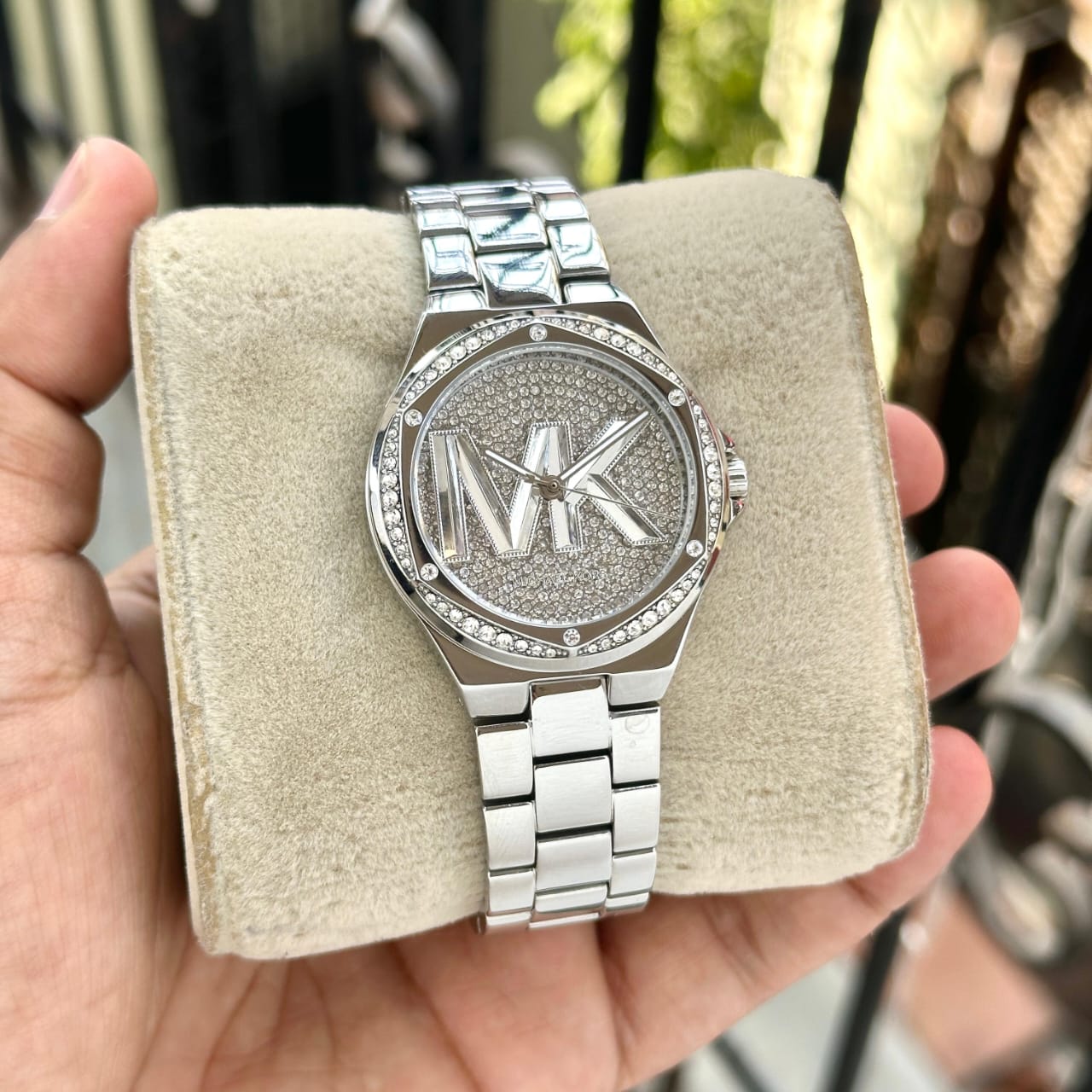 Michael Kors dimond watch for women's