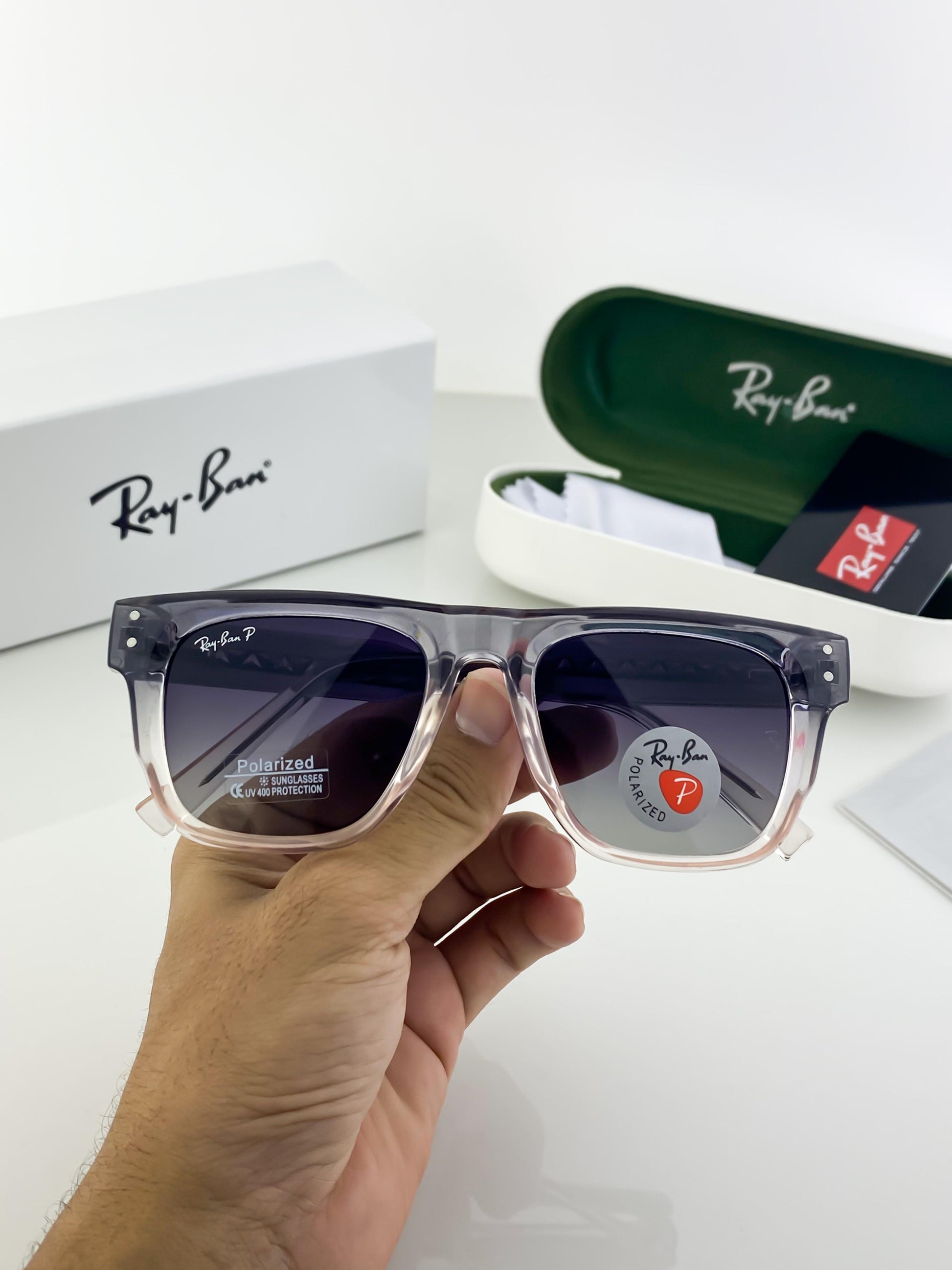 RayBan Sunglasses with original box and kit
