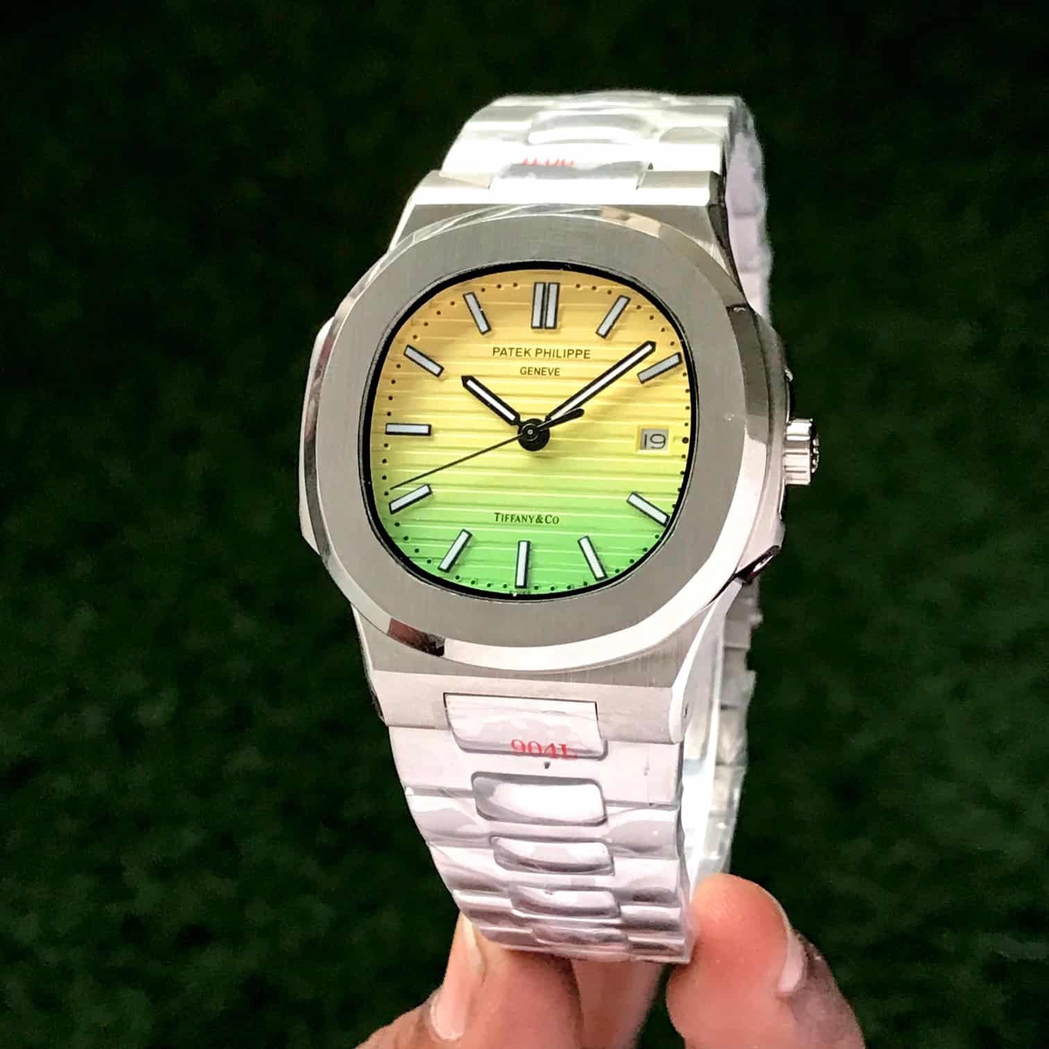 Patek Philippe Nautilus Tiffany Yellow Green Dial Edition (Automatic)