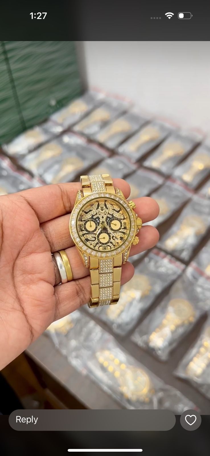 ROLEX Oyester perpetual Tiger (gold)