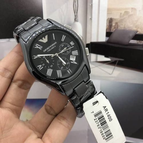 EMPORIO armani chronograph (Ceramic watch)
