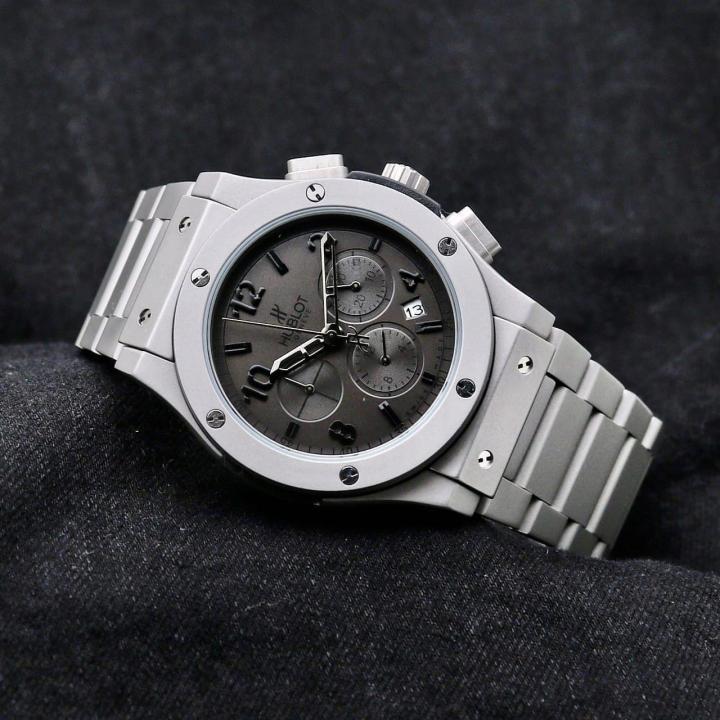 Hublot big bang Classic chain belt (black silver)