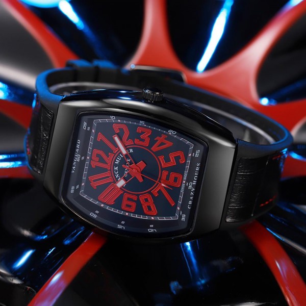 FRANCK MULLER RED BLACK