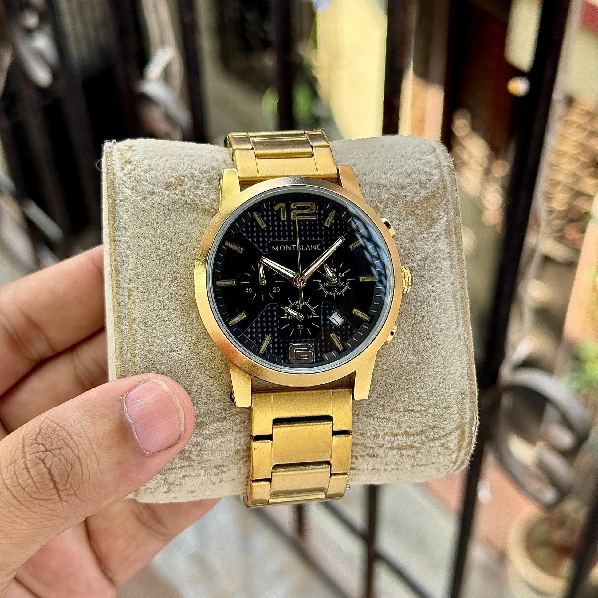 MontBlanc Gold Black