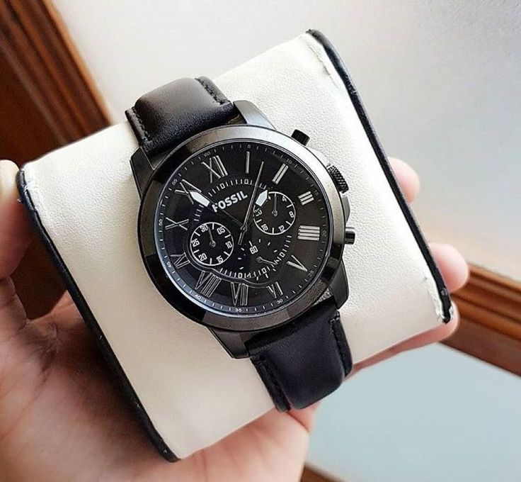 FOSSIL GRANT Chronograph Black