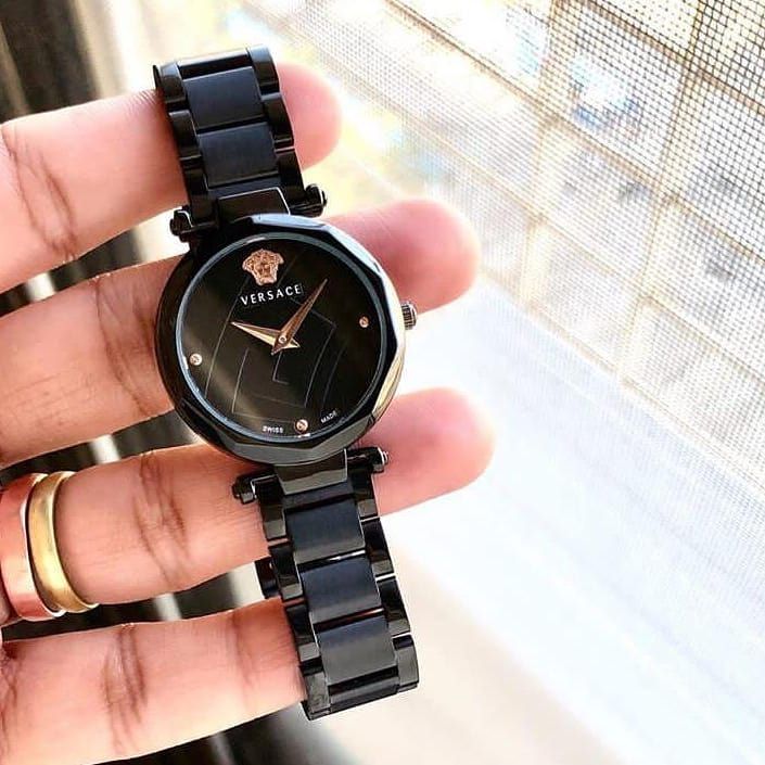Versace Ladies watch (all black)