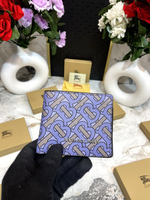 BURBERRY PREMIUM QUALITY WALLET WITH DUST COVER AND BOX