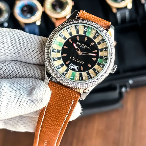 JACOB & CO. CASINO (SILVER BROWN)