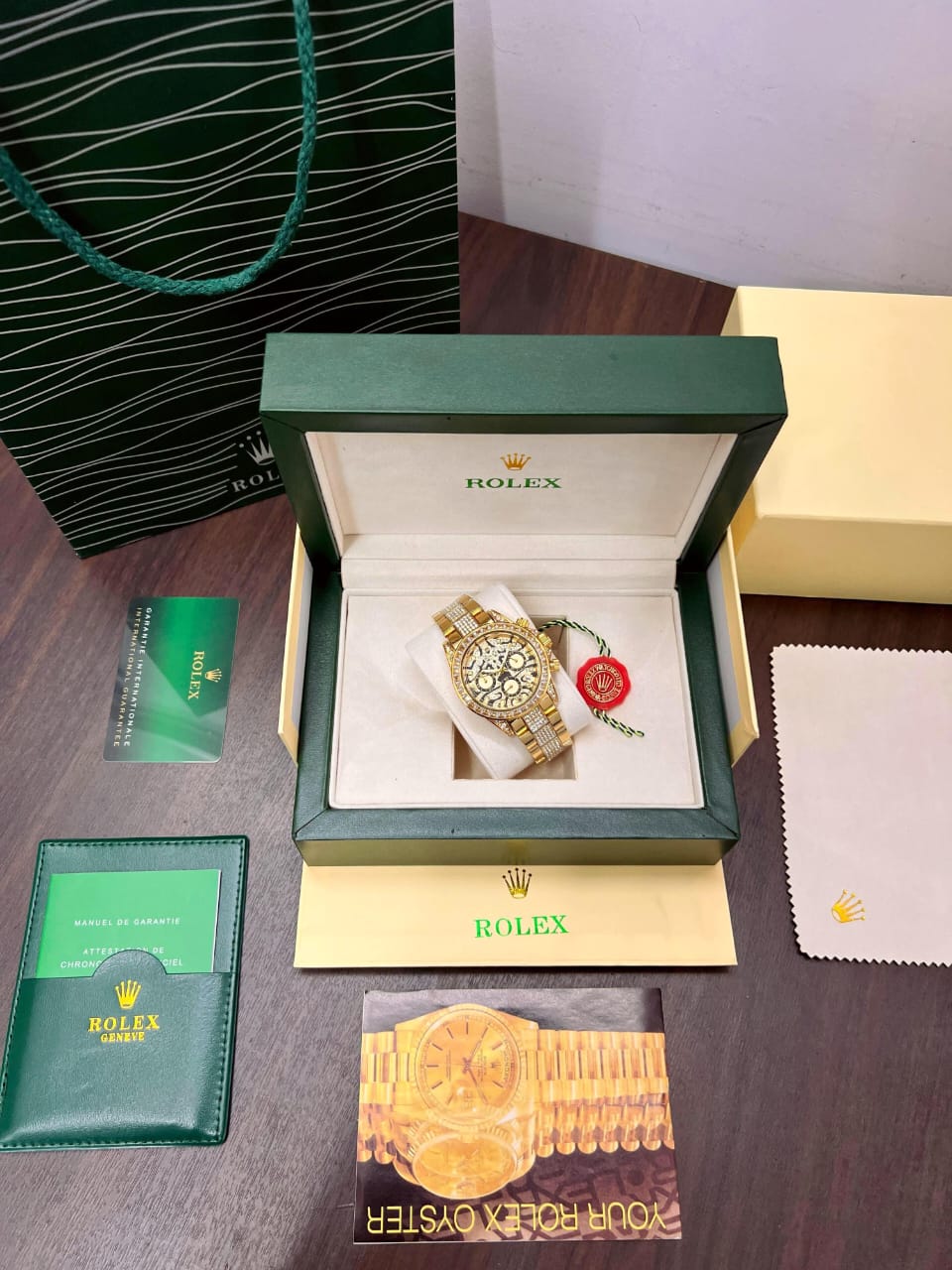ROLEX Oyester perpetual Tiger (gold)