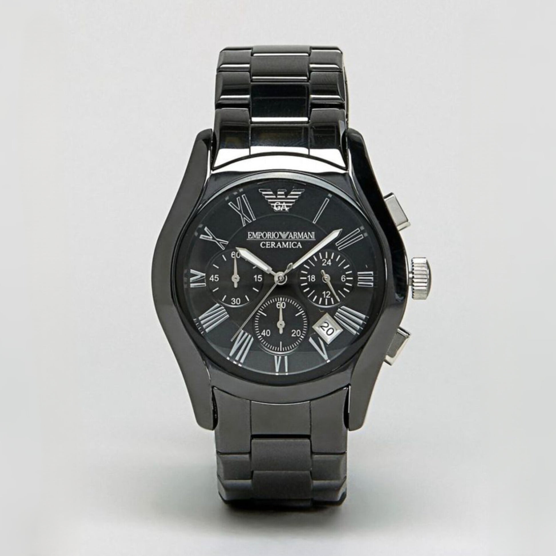 EMPORIO armani chronograph (Ceramic watch)