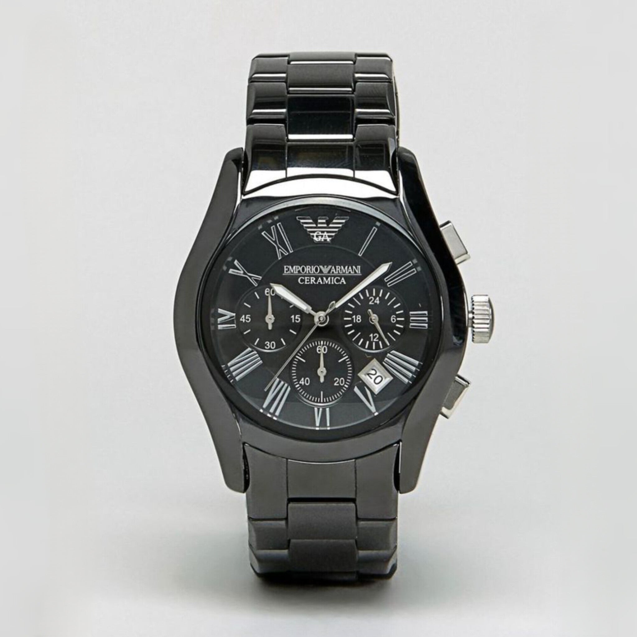 EMPORIO armani chronograph (Ceramic watch)
