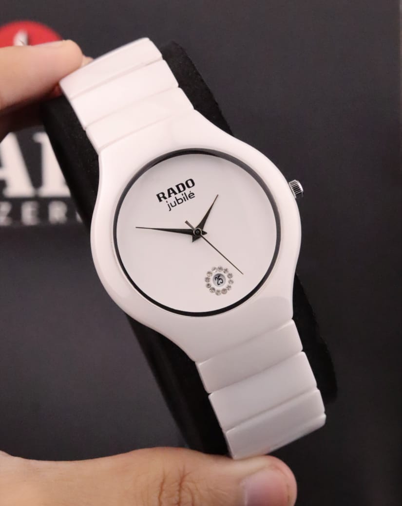 Rado jubilee ceramic watch (white)