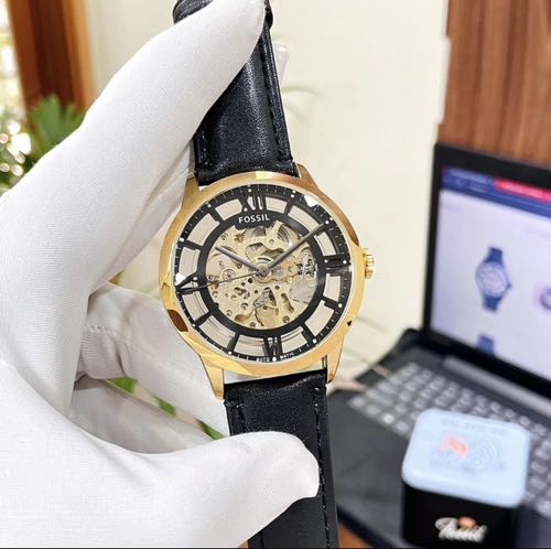 FOSSIL TOWNSMAN Skeleton GOLD BLACK
