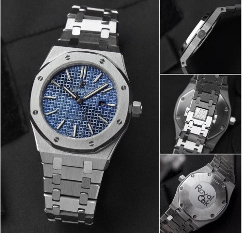 Audemars Piguet Royal Oak Silver Blue JAPAN 1ST (BATTERY MODEL)