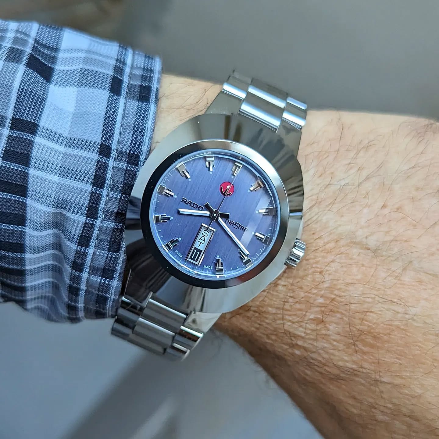 Rado jubilee silver blue (Automatic) 1st japan