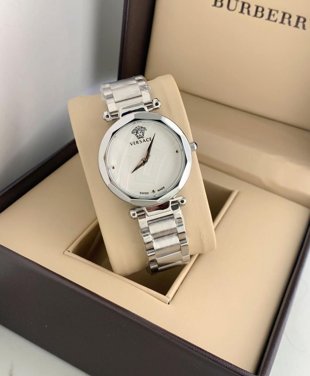 Versace Ladies watch (silver white)