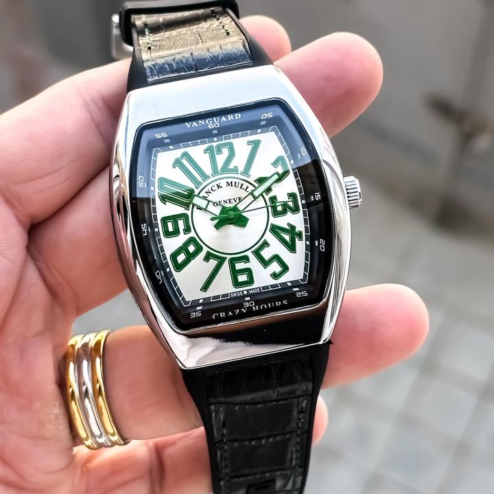 FRANCK MULLER SILVER BLACK