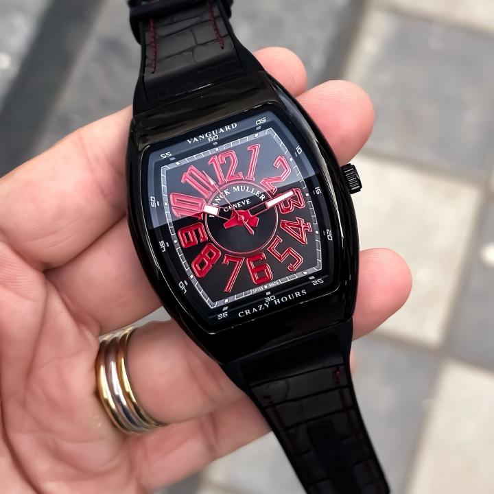 FRANCK MULLER RED BLACK