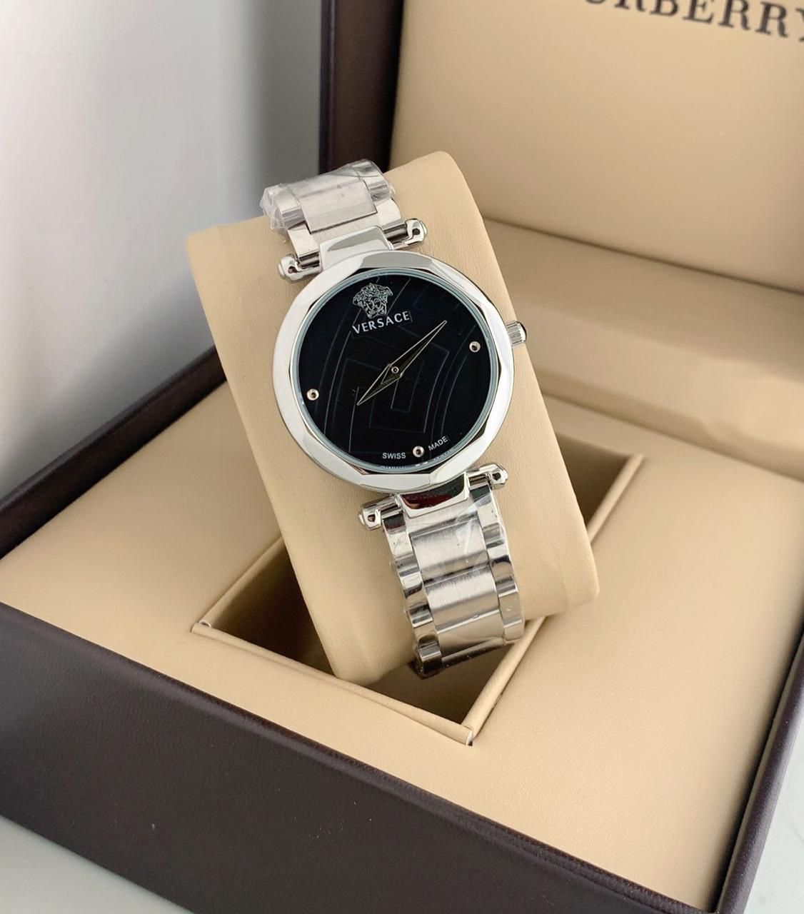 Versace Ladies watch (silver black)