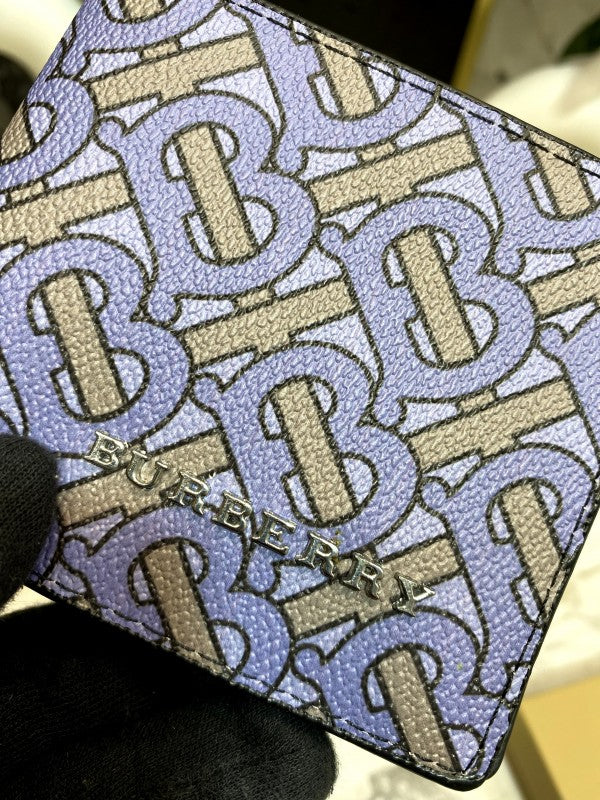 BURBERRY PREMIUM QUALITY WALLET WITH DUST COVER AND BOX